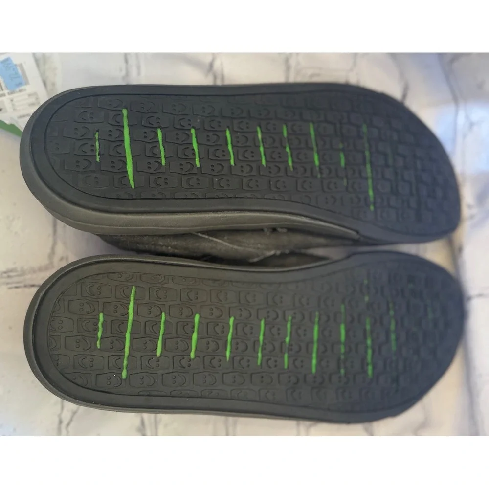 Sanuk‎ Chiba Quest Slip On Shoes Mens Size 13 Green Canvas Casual Loafers NWT
